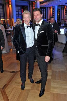 43. Deutscher Sportpresseball 2025. Uli Stein und Roman Weidenfeller anläßlich des 43. Deutschen Sportpresseballs am 08.11.2025 in der Alten Oper Frankfurt Main. 20251108MWI094719