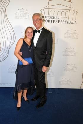 Stefan und Astrid Schulte beim 43. Deutschen Sportpresseball am 8.11.2025 in der Alten Oper in Frankfurt am Main Deutscher Sportpresseball 2025 in Frankfurt am Main