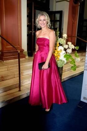 Britta Heidemann beim 43. Deutschen Sportpresseball am 8.11.2025 in der Alten Oper in Frankfurt am Main Deutscher Sportpresseball 2025 in Frankfurt am Main
