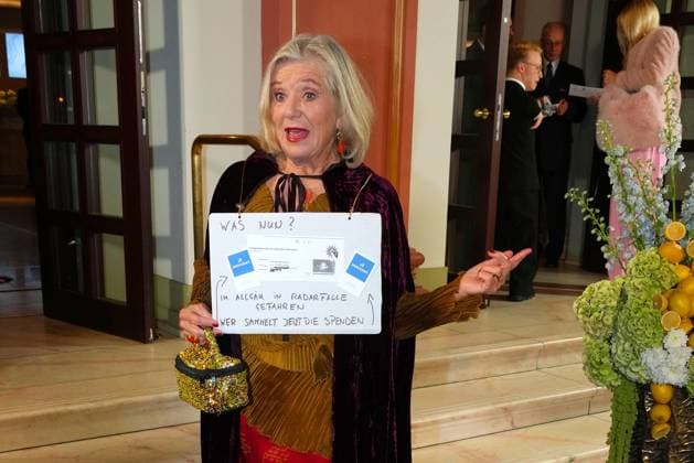 Radost Bokel beim 43. Deutschen Sportpresseball am 8.11.2025 in der Alten Oper in Frankfurt am Main Deutscher Sportpresseball 2025 in Frankfurt am Main