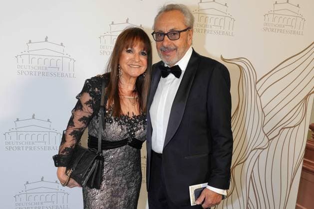 Wolfgang und Christine Stumph beim 43. Deutschen Sportpresseball am 8.11.2025 in der Alten Oper in Frankfurt am Main Deutscher Sportpresseball 2025 in Frankfurt am Main