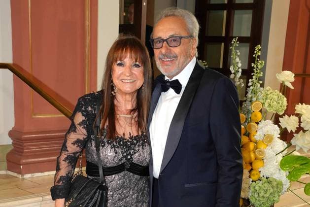 Wolfgang und Christine Stumph beim 43. Deutschen Sportpresseball am 8.11.2025 in der Alten Oper in Frankfurt am Main Deutscher Sportpresseball 2025 in Frankfurt am Main