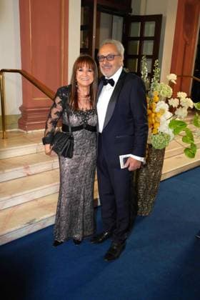 Wolfgang und Christine Stumph beim 43. Deutschen Sportpresseball am 8.11.2025 in der Alten Oper in Frankfurt am Main Deutscher Sportpresseball 2025 in Frankfurt am Main
