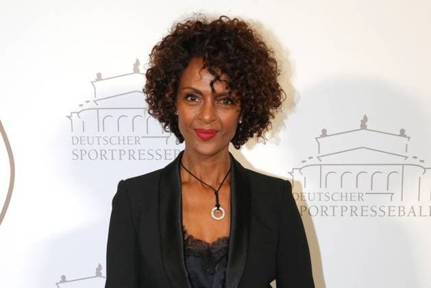 Dennenesch Zoude beim 43. Deutschen Sportpresseball am 8.11.2025 in der Alten Oper in Frankfurt am Main Deutscher Sportpresseball 2025 in Frankfurt am Main