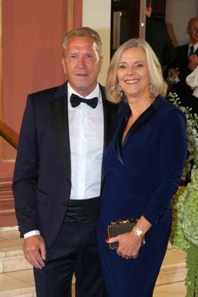 Andreas und Birgit Koepke beim 43. Deutschen Sportpresseball am 8.11.2025 in der Alten Oper in Frankfurt am Main Deutscher Sportpresseball 2025 in Frankfurt am Main