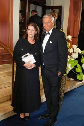 Wolfgang und Sabine Bosbach beim 43. Deutschen Sportpresseball am 8.11.2025 in der Alten Oper in Frankfurt am Main Deutscher Sportpresseball 2025 in Frankfurt am Main