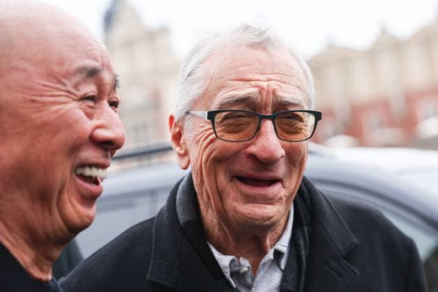 Robert De Niro In Krakow Nobu Matsuhisa and American actor Robert De Niro during their visit at Main Square in Krakow, Poland on November 9, 2025. Krakow Poland  Copyright: xJakubxPorzyckix originalFilename: porzycki-robertde251109_np4os.jpg