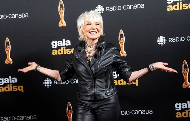 November 9, 2025, Montreal, Pq, Canada: Marjo is photographed at the gala de l ADISQ awards ceremony, in Montreal on Sunday, Nov. 9, 2025. Montreal Canada  - ZUMAc35_ 20251109_zaf_c35_091 Copyright: xChristopherxKatsarovx