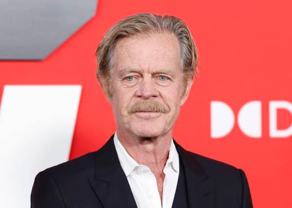 William H. Macy arrives on the red carpet at Paramount s The Running Man New York Premiere at AMC Lincoln Square Theater on Sunday, November 9, 2025 in New York City.  NYP20251109128 JOHNxANGELILLO