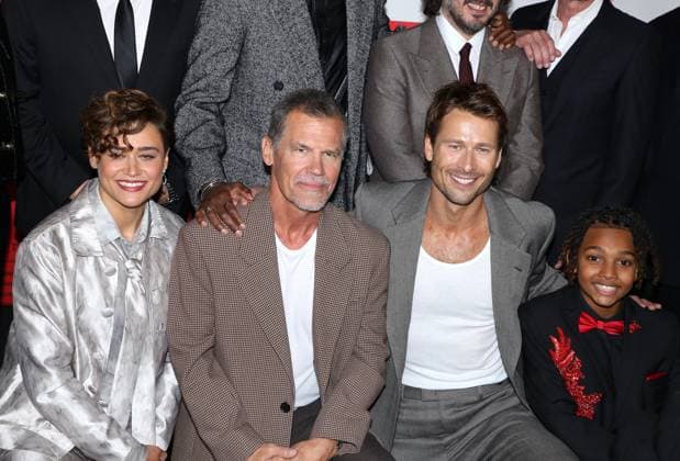 Paramount s The Running Man New York Premiere Katy O Brian, Josh Brolin, Glen Powell and Angelo Giorgio Gray attending Paramount s The Running Man New York Premiere held at the AMC Lincoln Square on November 9, 2025 in New York City, NY New York City AMC Lincoln Square NY USA Copyright: xStevenxBergman AFF-USA.COMx