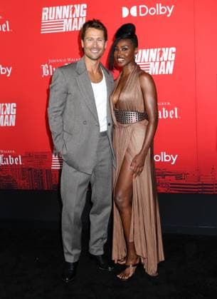 Paramount s The Running Man New York Premiere Glen Powell and Jayme Lawson attending Paramount s The Running Man New York Premiere held at the AMC Lincoln Square on November 9, 2025 in New York City, NY New York City AMC Lincoln Square NY USA Copyright: xStevenxBergman AFF-USA.COMx