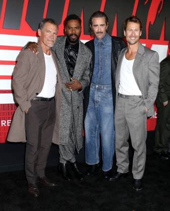 Paramount s The Running Man New York Premiere Josh Brolin, Colman Domingo, Lee Pace and Glen Powell attending Paramount s The Running Man New York Premiere held at the AMC Lincoln Square on November 9, 2025 in New York City, NY New York City AMC Lincoln Square NY USA Copyright: xStevenxBergman AFF-USA.COMx