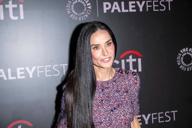 November 9, 2025, New York, United States: Demi Moore attends Paramount+ s Landman during PaleyFest NY 2025 at The Paley Museum. New York United States - ZUMAs197 20251109_aaa_s197_541 Copyright: xRonxAdarx
