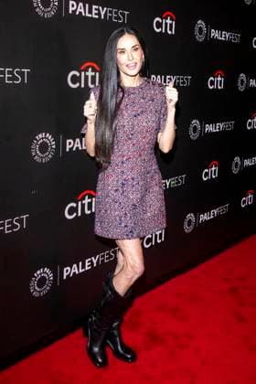 November 9, 2025, New York, United States: Demi Moore attends Paramount+ s Landman during PaleyFest NY 2025 at The Paley Museum. New York United States - ZUMAs197 20251109_aaa_s197_568 Copyright: xRonxAdarx