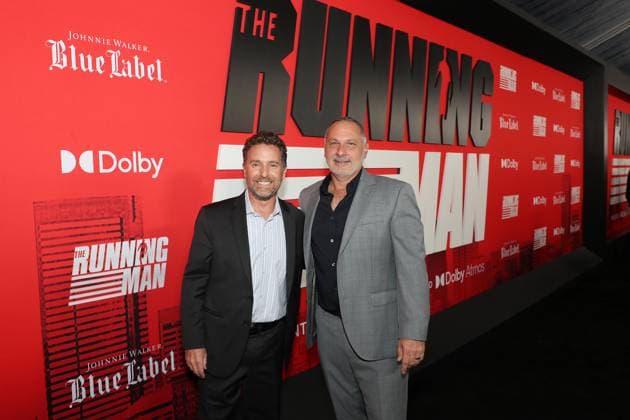 New York premiere of The Running Man at AMC Lincoln Square 13 Featuring: Andrew Lary (Exec. Producer Domain Ent.) and Anthony Tittanegro Where: New York, New York, United States When: 09 Nov 2025 Credit: Marion Curtis StarPix for Paramount INSTARimages EDITORIAL USE ONLY. NOT FOR USE BY NEWSPAPERS BASED IN THE UK. Copyright: xx instar55256987
