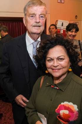 joost HansaTheater- Prof. Manfred und Sonja Lahnstein zu Gast bei der Eroeffnung Gala Variete Show im Hansa Theater Saison Eroeffung 2025 2026 am 06.11.2025 in Hamburg Hamburg Deutschland