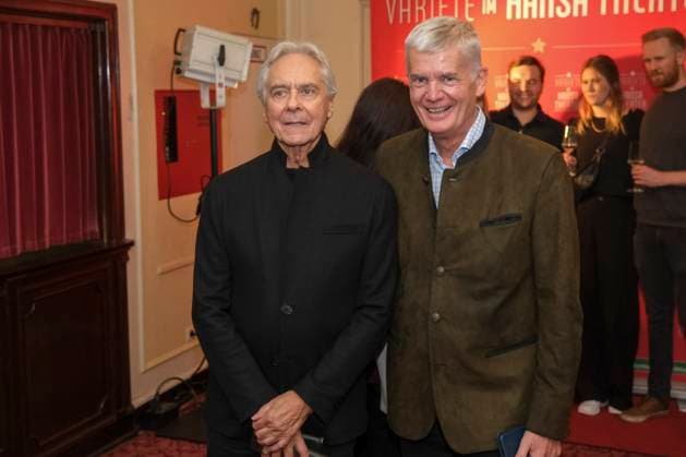 joost HansaTheater- John Neumeier und Prof. Dr. Hermann Reichenspurner zu Gast bei der Eroeffnung Gala Variete Show im Hansa Theater Saison Eroeffung 2025 2026 am 06.11.2025 in Hamburg Hamburg Deutschland