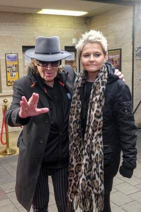 joost HansaTheater- Udo Lindenberg und Tine Acke ( Fotografin ) zu Gast bei der Eroeffnung Gala Variete Show im Hansa Theater Saison Eroeffung 2025 2026 am 06.11.2025 in Hamburg Hamburg Deutschland