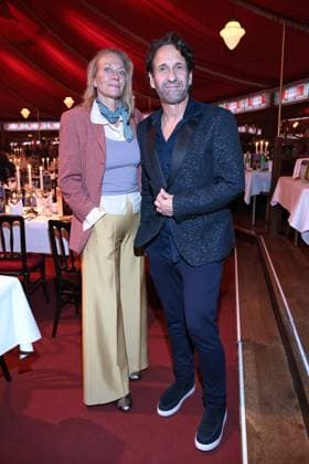 07.11.2025, Karin Böhme, Falk-Willy Wild, zur Palazzo Gala-Premiere 2025, Spiegelpalast am Bahnhof Zoo, Berlin, Berlin