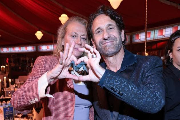 07.11.2025, Karen Böhne und Falk-Willy Wild zur Palazzo Gala-Premiere 2025, Spiegelpalast am Bahnhof Zoo, Berlin, Berlin