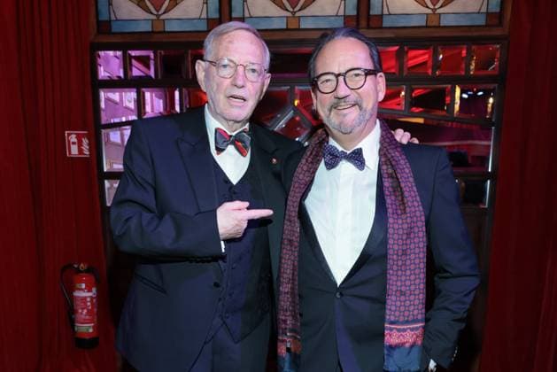 07.11.2025, Hans-Peter Wodarz und Kolja Kleeberg zur Palazzo Gala-Premiere 2025, Spiegelpalast am Bahnhof Zoo, Berlin, Berlin