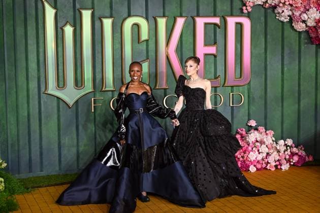 Celebrities attend the Wicked: For Good European Premiere at Cineworld London Leicester Square in London Featuring: Cynthia Erivo, Ariana Grande Where: London, United Kingdom When: 10 Nov 2025 Credit: Cover Images EDITORIAL USE ONLY. NOT FOR USE BY NEWSPAPERS BASED IN THE UK. Copyright: xx coverimg55258859