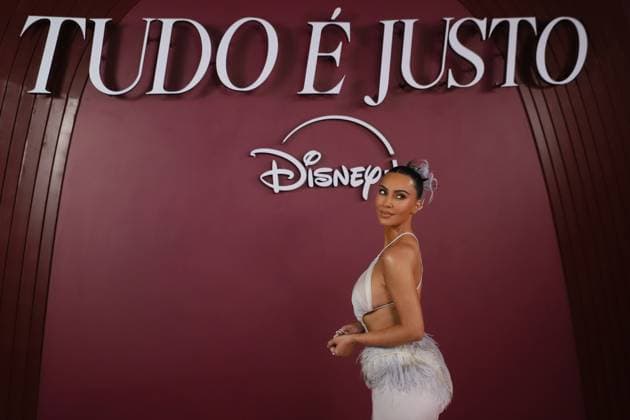 Disney+ Hulu series All™s Fair premiere in Rio de Janeiro American entrepreneur, model, actress, influencer, and socialite Kim Kardashian during the launch of the Disney+ series All™s Fair at the Copacabana Palace Theatre in Copacabana, south zone of Rio de Janeiro, on Monday, November 10, 2025. RIO DE JANEIRO Copacabana RIO DE JANEIRO BRAZIL Copyright: xCHARLESxSHOLLx