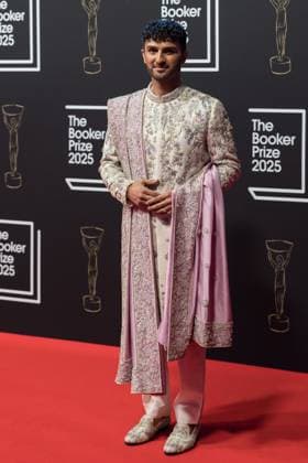 Booker Prize 2025 Award Ceremony in London LONDON, UNITED KINGDOM - NOVEMBER 10: Shabaz Ali attends the Booker Prize 2025 winner ceremony at Old Billingsgate in London, United Kingdom on November 10, 2025. The Booker Prize is the world’s most significant award for the best sustained work of fiction written in English by authors from anywhere in the world and published in the UK or Ireland, which has brought recognition, reward and readership to outstanding fiction for over five decades. Wiktor Szymanowicz Anadolu London United Kingdom. Editorial use only. Please get in touch for any other usage.  Copyright: x2025xAnadoluxWiktorxSzymanowiczx