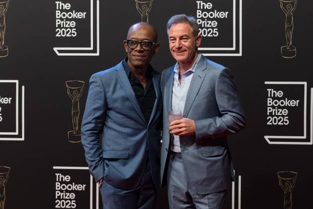Booker Prize 2025 Award Ceremony in London LONDON, UNITED KINGDOM - NOVEMBER 10: Lennie James and Jason Isaacs attend the Booker Prize 2025 winner ceremony at Old Billingsgate in London, United Kingdom on November 10, 2025. The Booker Prize is the world’s most significant award for the best sustained work of fiction written in English by authors from anywhere in the world and published in the UK or Ireland, which has brought recognition, reward and readership to outstanding fiction for over five decades. Wiktor Szymanowicz Anadolu London United Kingdom. Editorial use only. Please get in touch for any other usage.  Copyright: x2025xAnadoluxWiktorxSzymanowiczx