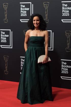Booker Prize 2025 Award Ceremony in London LONDON, UNITED KINGDOM - NOVEMBER 10: Kiley Reid attends the Booker Prize 2025 winner ceremony at Old Billingsgate in London, United Kingdom on November 10, 2025. The Booker Prize is the world’s most significant award for the best sustained work of fiction written in English by authors from anywhere in the world and published in the UK or Ireland, which has brought recognition, reward and readership to outstanding fiction for over five decades. Wiktor Szymanowicz Anadolu London United Kingdom. Editorial use only. Please get in touch for any other usage.  Copyright: x2025xAnadoluxWiktorxSzymanowiczx
