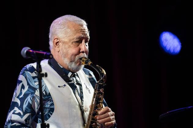 November 10, 2025, Madrid, Spain: Cuban jazz Paquito D Rivera performs during the JAZZMADRID concert at the Fernanda Gomez Theatre in Madrid. Madrid Spain - ZUMAs197 20251110_aaa_s197_173 Copyright: xAtilanoxGarciax