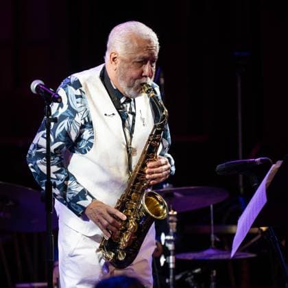 November 10, 2025, Madrid, Spain: Cuban jazz Paquito D Rivera performs during the JAZZMADRID concert at the Fernanda Gomez Theatre in Madrid. Madrid Spain - ZUMAs197 20251110_aaa_s197_190 Copyright: xAtilanoxGarciax