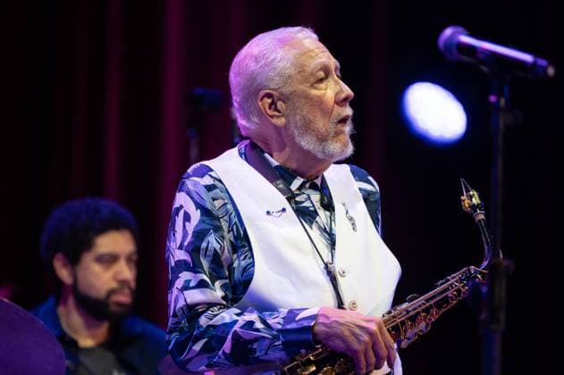 November 10, 2025, Madrid, Spain: Cuban jazz Paquito D Rivera performs during the JAZZMADRID concert at the Fernanda Gomez Theatre in Madrid. Madrid Spain - ZUMAs197 20251110_aaa_s197_192 Copyright: xAtilanoxGarciax