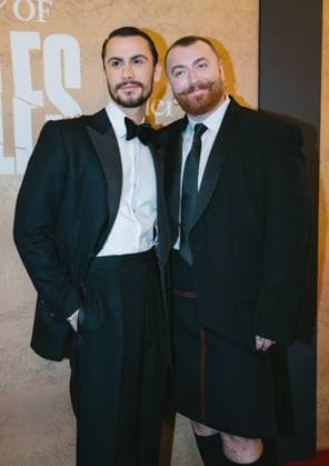 November 9, 2025, New York, Ny, United States: Christian Cowan and Sam Smith attend Broadway Opening Night of The Queen of Versailles . Held at The St. James Theatre in New York. Dinara Khairova Zuma Press November 9, 2025. New York United States - ZUMAp281 20251109_zea_p281_263 Copyright: xPhotoxImagexPressx