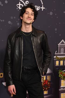 Celebrity arrivals for the premiere of A Very Jonas Christmas Movie at New York City Center Featuring: Milo Manheim Where: New York City, New York, United States When: 10 Nov 2025 Credit: mpi099 MediaPunch INSTARimages EDITORIAL USE ONLY. NOT FOR USE BY NEWSPAPERS BASED IN THE UK. Copyright: xx instar55259244
