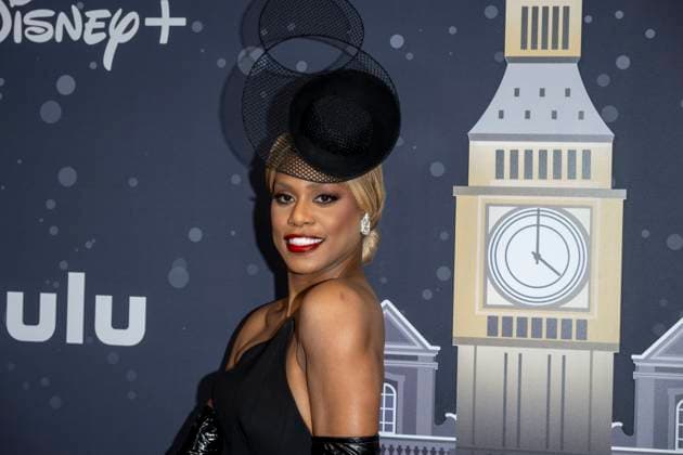 November 10, 2025, New York, United States: Laverne Cox attends Disney+ s A Very Jonas Christmas Movie New York Premiere at New York City Center. New York United States - ZUMAs197 20251110_aaa_s197_361 Copyright: xRonxAdarx