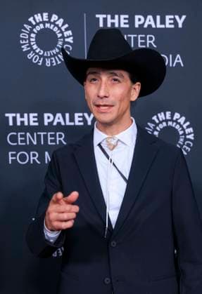 November 10, 2025, Beverly Hills, California, USA: Tokala Black Elk on the red carpet of the 2025 Paley Honors Fall Gala held on Monday November 10, 2025 at the Hilton Hotel in Beverly Hills, California. JAVIER ROJAS PI Beverly Hills USA - ZUMAp124 20251110_zaa_p124_047 Copyright: xJavierxRojasx