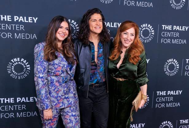 November 10, 2025, Beverly Hills, California, USA: Mayan Lopez, Cristo FernoÂ¡ndez and Lisa Ann Walter on the red carpet of the 2025 Paley Honors Fall Gala held on Monday November 10, 2025 at the Hilton Hotel in Beverly Hills, California. JAVIER ROJAS PI Beverly Hills USA - ZUMAp124 20251110_zaa_p124_076 Copyright: xJavierxRojasx
