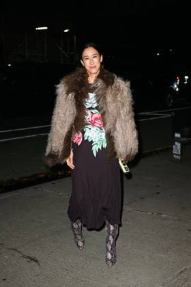 Celebrities arrive for CVFF Vogue Dinner Featuring: Eva Chen Where: New York City, New York, United States When: 10 Nov 2025 Credit: Elder Ordonez INSTARimages EDITORIAL USE ONLY. NOT FOR USE BY NEWSPAPERS BASED IN THE UK. Copyright: xx instar55259102