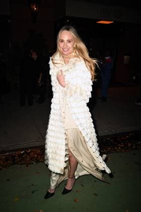 Celebrities arrive for CVFF Vogue Dinner Featuring: Lauren Santo Domingo Where: New York City, New York, United States When: 10 Nov 2025 Credit: Elder Ordonez INSTARimages EDITORIAL USE ONLY. NOT FOR USE BY NEWSPAPERS BASED IN THE UK. Copyright: xx instar55259350