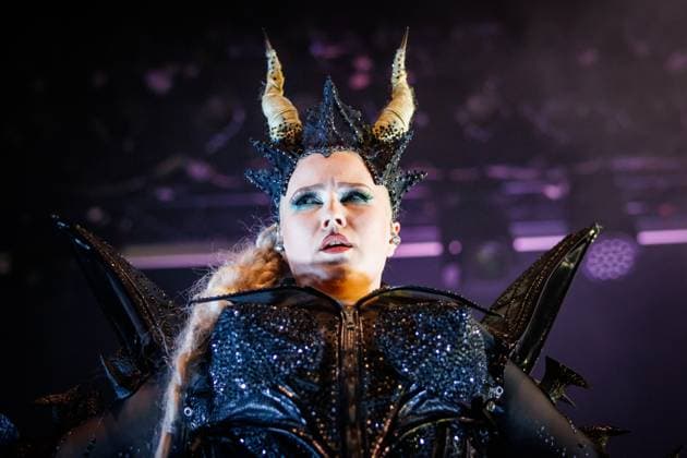 Battle Beast live in Oslo, Norway Oslo, Norway. 09th, November 2025. The Finnish power metal band Battle Beast performs a live concert at Rockefeller in Oslo. Here vocalist Noora Louhimo is seen live on stage. Norway, Oslo  Copyright: xGonzalesxPhoto KetilxMartinsenx