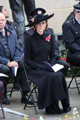 . 11 11 2025. United Kingdom. Kate Middleton, The Princess of Wales, at the Armistice Day service at the National Memorial Arboretum, United Kingdom  xStephenxLockx xi-Imagesx IIM-26367-0041