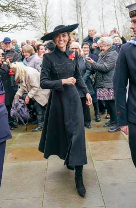 . 11 11 2025. United Kingdom. Kate Middleton, the Princess of Wales, at the Armistice Day service at the National Memorial Arboretum, United Kingdom  xi-Imagesx Poolx IIM-26367-0117