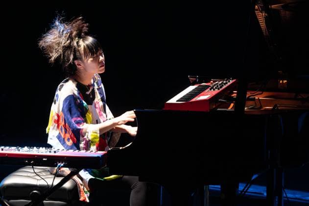 Hiromi Uehara performs at the JazzMadrid Concert in Madrid, Spain - 11 Nov 2025 Japanese jazz pianist Hiromi Uehara performs during the JAZZMADRID concert at the Fernanda Gómez Theatre in Madrid. Madrid Spain Copyright: xAtilanoxGarciax xSOPAxImagesx FOTO55339