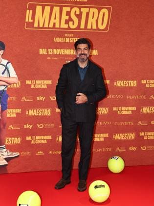 Rome, The Space Moderno cinema, premiere of The Maestro. Pictured: Pierfrancesco Favino  Copyright: xMarcoxProvvisionatox xipa-agency.netx xMarcoxProvvisionatox IPA_Agency_IPA67843578