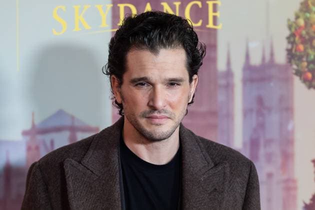 November 11, 2025, London, England, United Kingdom: KIT HARINGTON attends the World Premiere of The Family Plan 2 at Curzon Mayfair in London. London United Kingdom - ZUMAs371 20251111_zip_s371_030 Copyright: xWiktorxSzymanowiczx