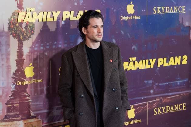 November 11, 2025, London, England, United Kingdom: KIT HARINGTON attends the World Premiere of The Family Plan 2 at Curzon Mayfair in London. London United Kingdom - ZUMAs371 20251111_zip_s371_032 Copyright: xWiktorxSzymanowiczx