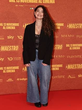 Rome, The Space Moderno cinema, premiere of The Maestro. Pictured: Carmen Martone  Copyright: xMarcoxProvvisionatox xipa-agency.netx xMarcoxProvvisionatox IPA_Agency_IPA67843689