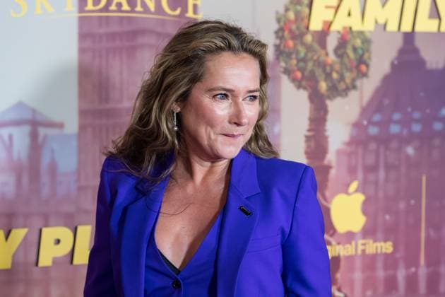 November 11, 2025, London, England, United Kingdom: SIDSE BABETT KNUDSEN attends the World Premiere of The Family Plan 2 at Curzon Mayfair in London. London United Kingdom - ZUMAs371 20251111_zip_s371_078 Copyright: xWiktorxSzymanowiczx