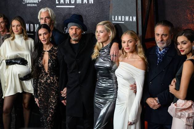 Landman Season Two New York Premiere 11 November 2025 - New York, New York - Kayla Wallace, Demi Moore, Sam Elliott, Billy Bob Thornton, Ali Larter, Michelle Lee Randolph, Andy Garcia, Paulina Chavez. Landman Season Two New York Premiere held at Alice Tully Hall. Photo Credit: Christopher Smith AdMedia New York New York United States EDITORIAL USE ONLY  Copyright: xx ChristopherxSmithx admphotostwo952160